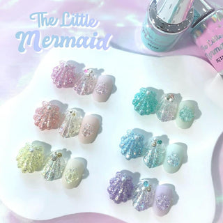 Izemi The Little Mermaid Collection - 6 Glitter Set