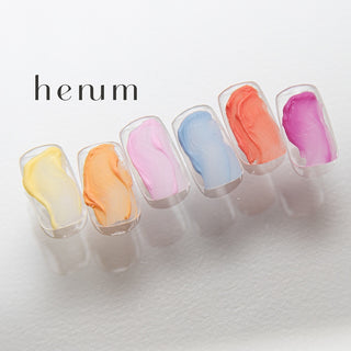 Henum Paste Gel Collection #2 - 6 Color Set