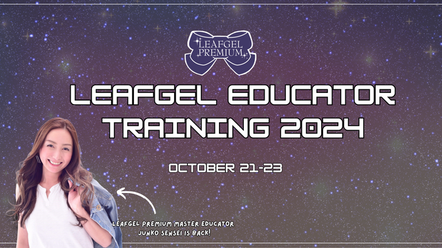 Leafgel Educator Training October 2024