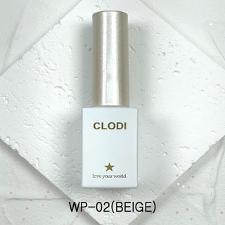 Clodi White & Pink Glitter Gel - WP 02