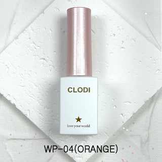 Clodi White & Pink Glitter Gel - WP 04