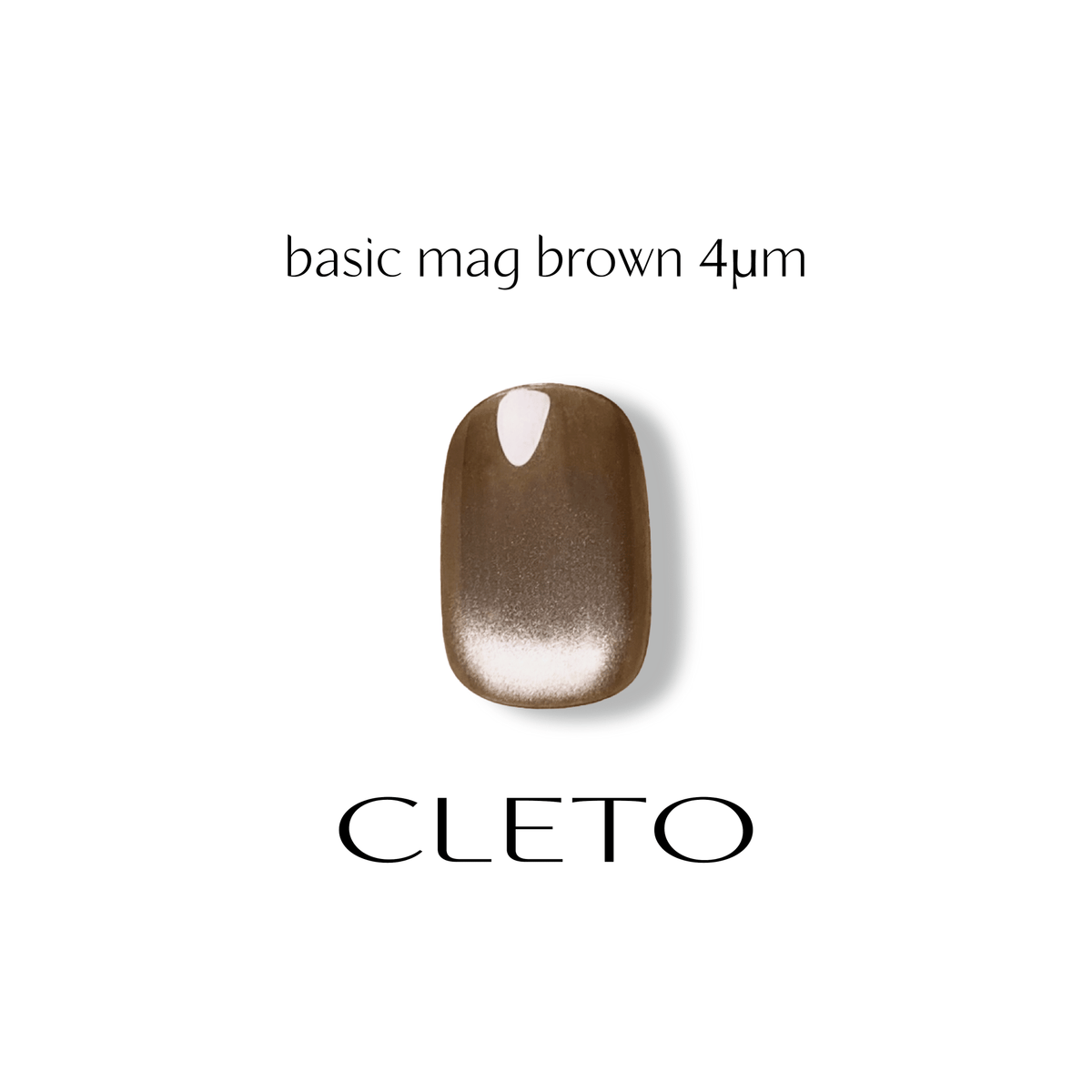 Cleto Basic Magnetic Gel - Brown 4μm – Zillabeau