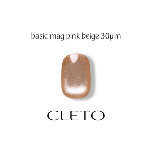 Cleto Basic Magnetic Gel - Pink Beige 30pm