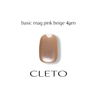 Cleto Basic Magnetic Gel - Pink Beige 4pm