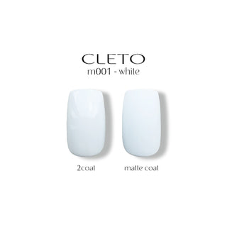 Cleto Color Gel M001 - Pure White