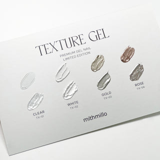 Mithmillo Texture Gel Series (4 Color)