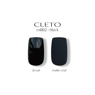 Cleto Color Gel M002 - Jet Black