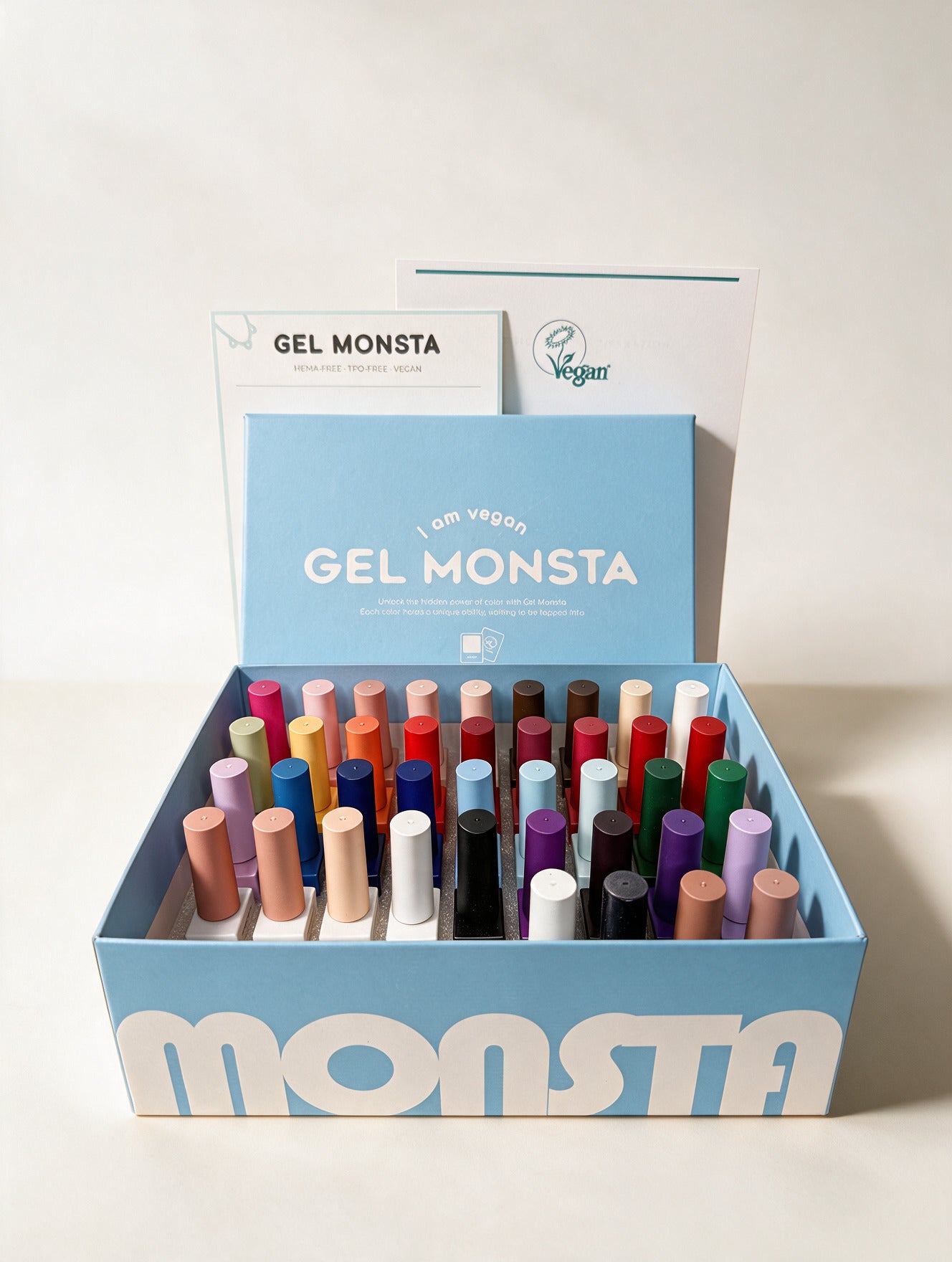 Gel Monsta 40 Color Set – Zillabeau