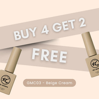 2025 BF Gel Monsta GMC03 - Beige Cream (Buy4, Get2)