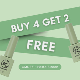 2025 BF Gel Monsta GMC36 - Pastel Green (Buy4, Get2)