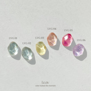 Leav Flake Tiara Collection - 6 Glitter Set