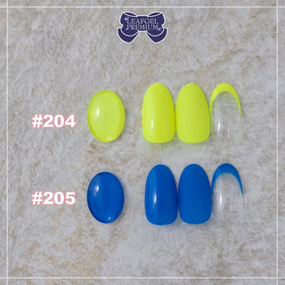 Leafgel Color Gel 205 Neon Blue [Neon Series]