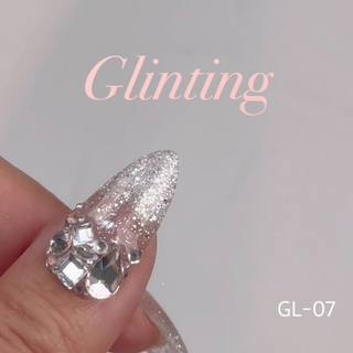 riposo Glitter Gel GL-07 (Silver Glitter)