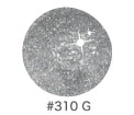 Leafgel Color Gel 310 Champagne Silver [Glitter Series]