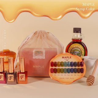 F gel Maple Collection - 10 Syrup Color Set