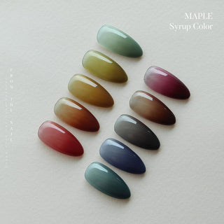 F gel Maple Collection - 10 Syrup Color Set