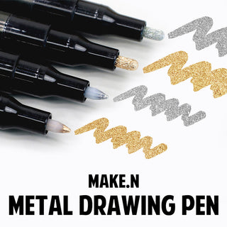 Zillabeau Make.N Metal Drawing Pen