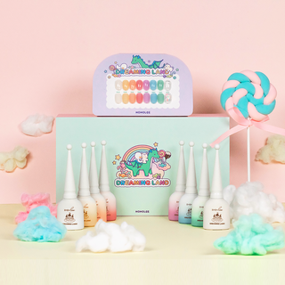 HoHoLee Dreaming Land Collection - 7 Syrup & 1 Glitter Gel Set