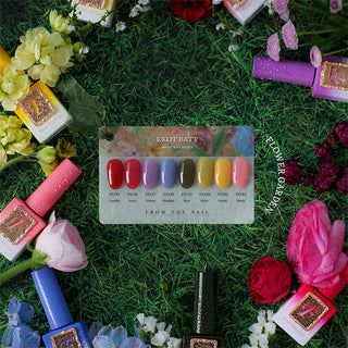 F Gel Flower Garden Collection - 8 Syrup Color Set