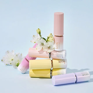 Leav Spring Breeze Collection - 4 Syrup & 4 Glitter Set - 1