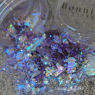 BonnieBee Blue Hawaii Nuance Flake Glitter