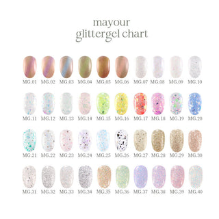Mayour 40 Glitter Full Set