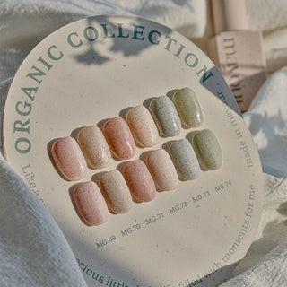 Mayour Organic Collection - 6 Glitter Color Set