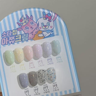 Tiny Soda Chip Ice Cream Collection - 10 Color Set