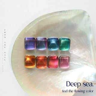 F Gel Deep Sea Collection - 8 Magnetic Color Set