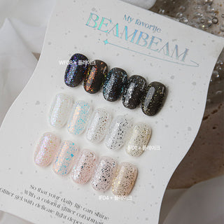 Fiote BeamBeam My Favorite Glitter Flake Collection - 5 Glitter Set