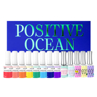 Izemi Positive Ocean Collection - 13 Syrup + Glitter Set
