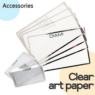 Diami Clear Art Sheet (2 Sizes)
