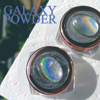 Clodi Galaxy Hologram Mirror Powder 2 Set