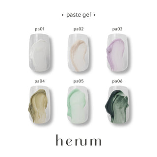 Henum Paste Gel Collection #1 - 6 Color Set