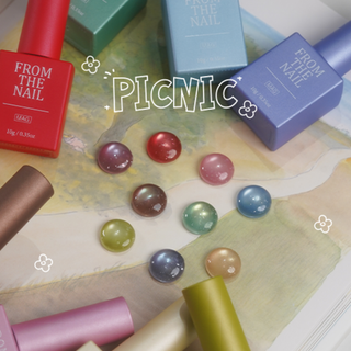 F Gel Picnic Collection – 9 Magnetic Colors + 2 Ball Magnets