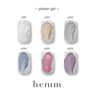 Henum Plaster Gel Collection - 6 Color Set