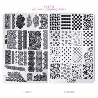 Clodi Stamping Plate Set (2 Types)