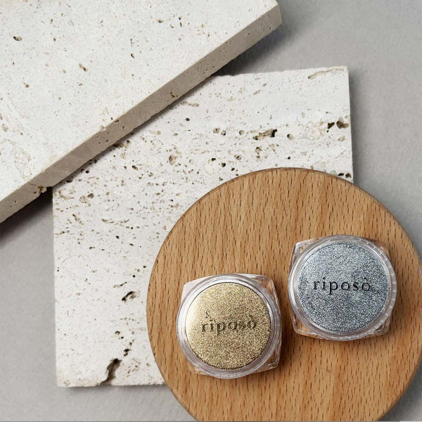 riposo Metal Bling Powder (Gold, Silver)
