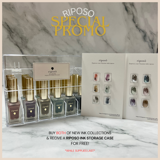 riposo Metal Ink Collection - 6 Ink Set