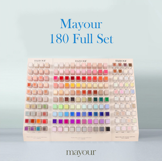 Mayour 180 Full Set (100 Color+40 Syrup+40 Glitter)