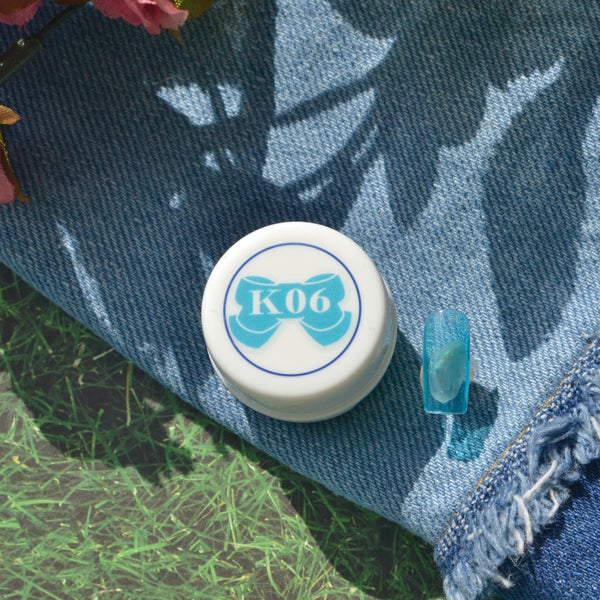 Leafgel Color Gel K06 Jelly Ocean Blue [See-through Series]