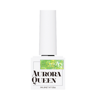 Aurora Queen Glitter Gel AQ-108 Kiwi Pop