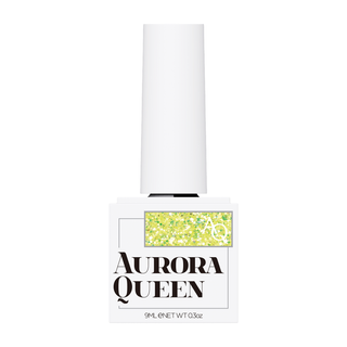 Aurora Queen Glitter Gel AQ-017 Lemon