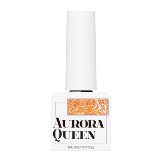 Aurora Queen Glitter Gel AQ-019 Orange