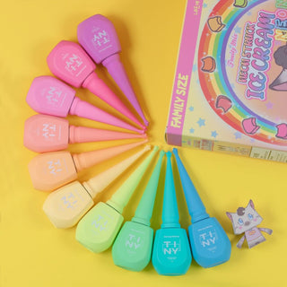 Tiny Neon Struck Ice Cream Collection - 10 Color Set