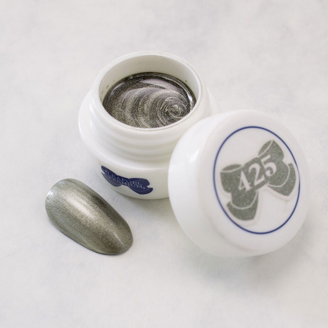 Leafgel Color Gel 425 Metallic Silver [Antique Series]