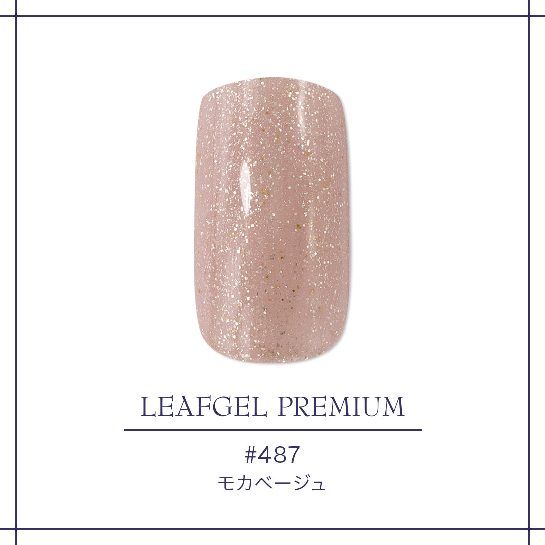 Leafgel Color Gel 487 Mocha Beige