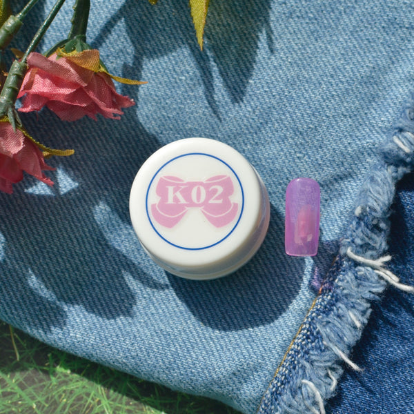 Leafgel Color Gel K02 Jelly Fuchsia [See-through Series]