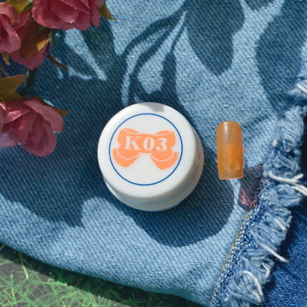Leafgel Color Gel K03 Jelly Tangerine [See-through Series]