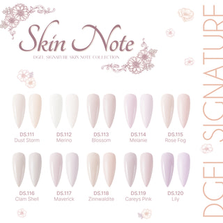 Dgel Skin Note Collection - 10 Color Set